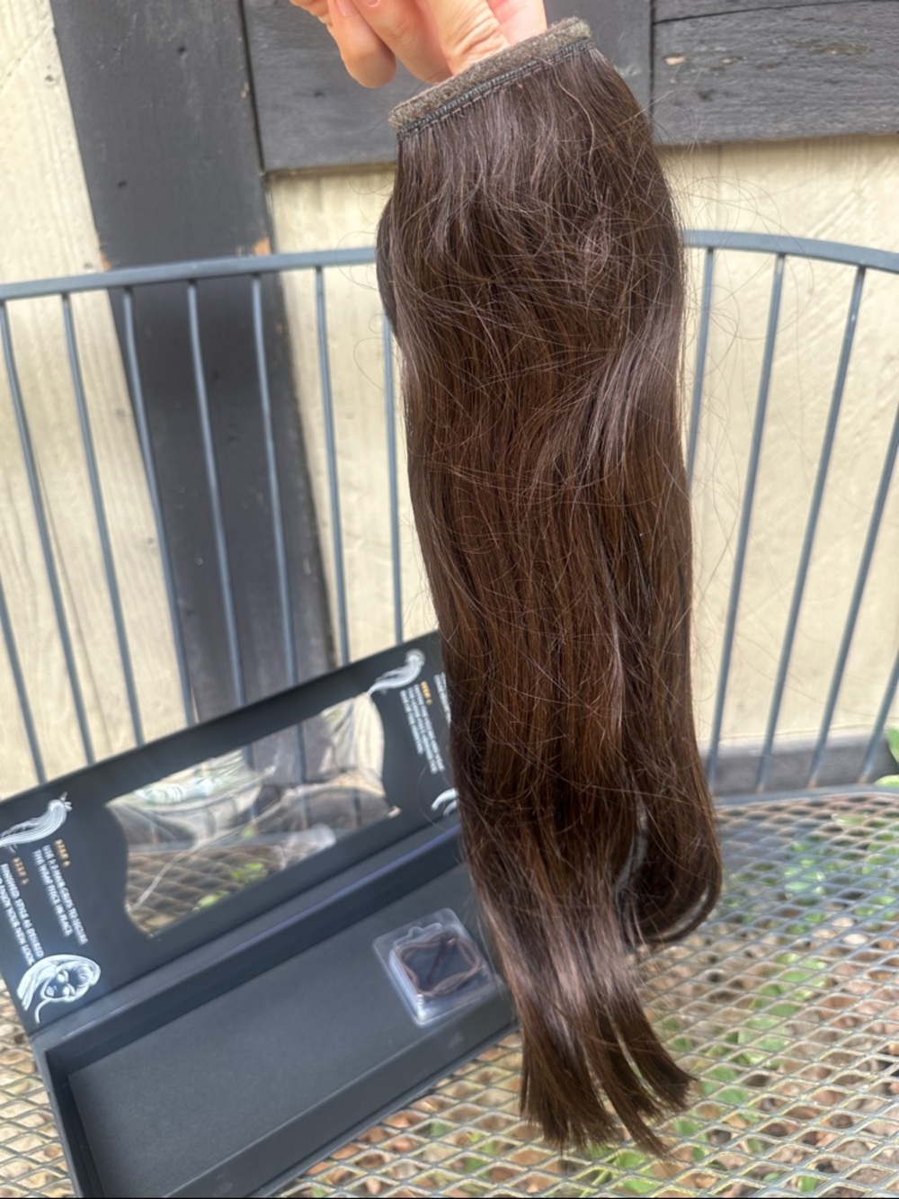 FOXY LOCKS Wrap Around Ponytail - Cocoa Brown - Picture 3 of 12